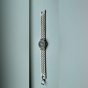 Citizen Two-Tone Black and Gold Bracelet Watch